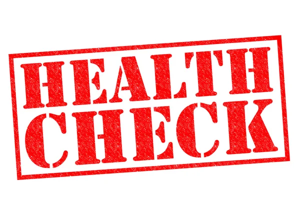 HEALTH CHECK — Stock Photo, Image