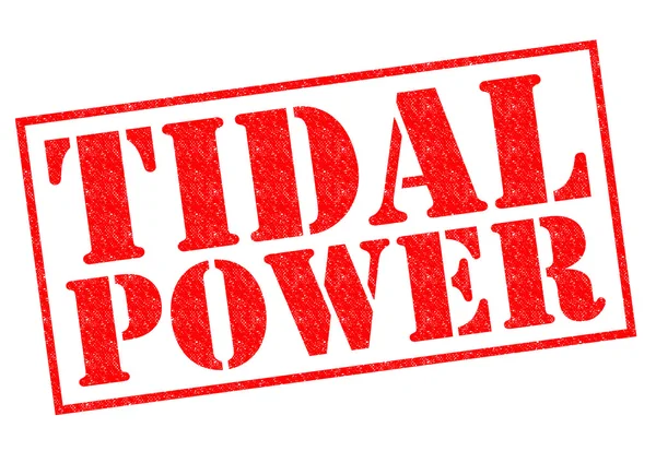 TIDAL POWER — Stock Photo, Image