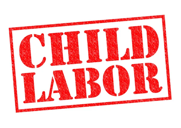 Dětské práce — Stock fotografie