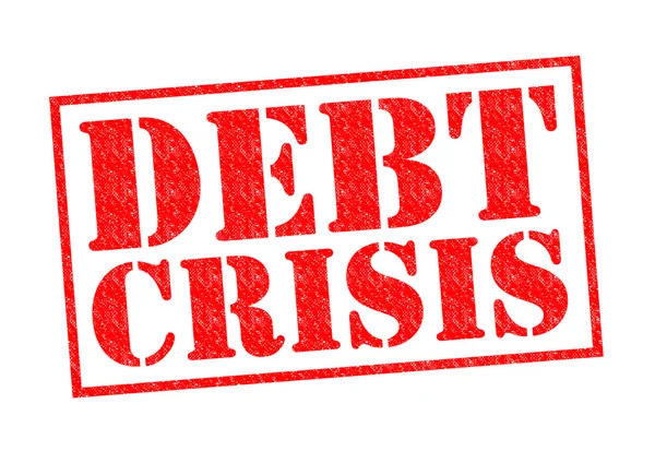 DEBT CRISIS — Stock Photo, Image