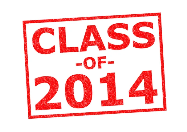 CLASS OF 2014 — Stock Photo, Image