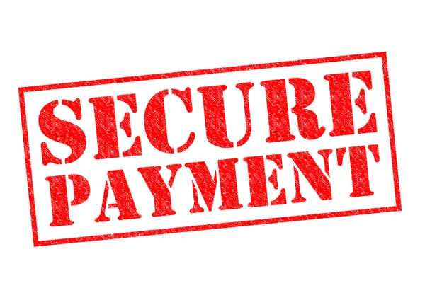 SECURE PAYMENT — Stock Photo, Image