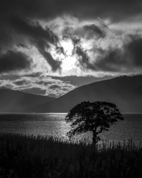 Skoçya Ngiltere Deki Fort William Dan Loch Linnhe Nin Karamsar — Stok fotoğraf