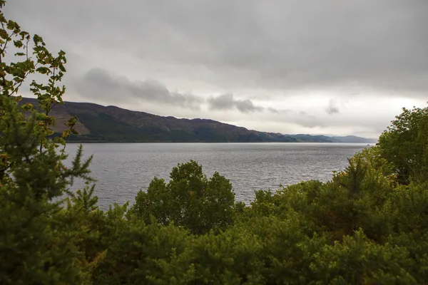 Kilátás Loch Ness Skócia Felföldjein Egyesült Királyság — Stock Fotó