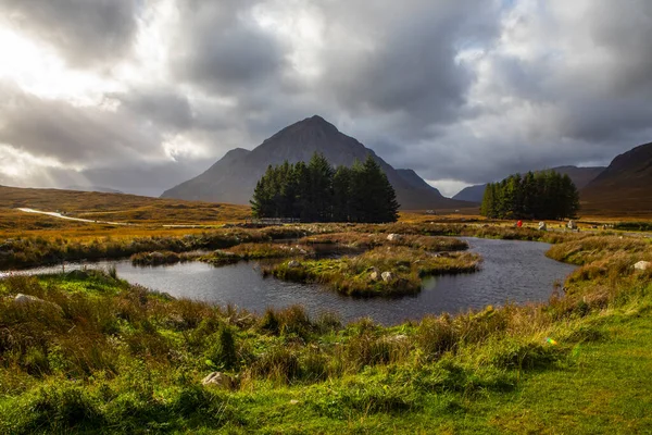 Der Malerische Blick Auf Das Imposante Buachaille Etive Mor Glen — Stockfoto