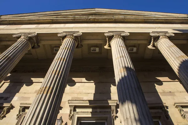 Hermosa Arquitectura Del Edificio Del Royal Bank Scotland Situado Royal — Foto de Stock