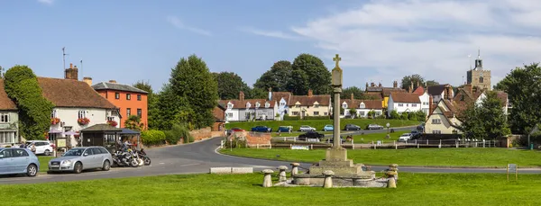 Essex September 6Th 2021 Panoramic View Beautiful Village Finchingfield Essex — Stock Photo, Image