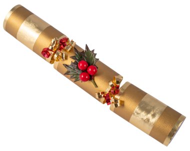 Güzel dekore edilmiş geleneksel Noel Krakeri.