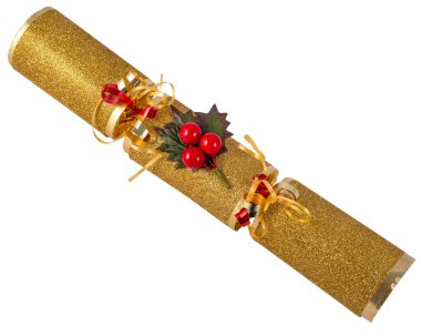 Güzel dekore edilmiş geleneksel Noel Krakeri.