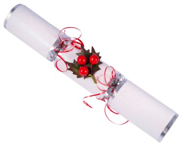 Güzel dekore edilmiş geleneksel Noel Krakeri.