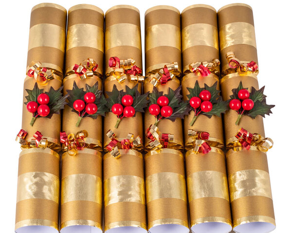 Красиво оформленные традиционные крекеры.