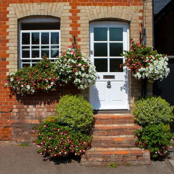 Suffolk Velká Británie Srpna 2021 Pěkný Exteriér Domu Obci Lavenham — Stock fotografie