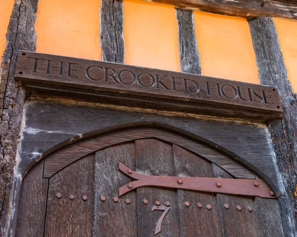 Suffolk Großbritannien August 2021 Das Äußere Von Crooked House Dorf — Stockfoto