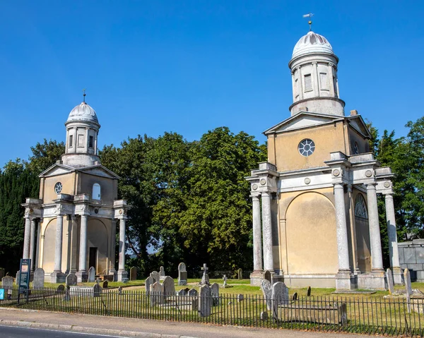 Essex September 7Th 2021 Historic Mistley Towers Village Mistley Essex — Stock Photo, Image