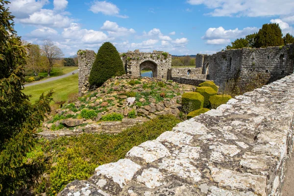 Restos Histórico Castelo Leeds Kent Reino Unido — Fotografia de Stock