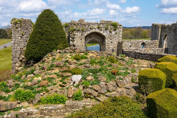 Restos Histórico Castelo Leeds Kent Reino Unido — Fotografia de Stock
