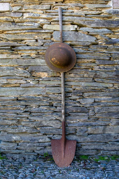 Conmovedor Monumento Guerra Los Jardines Perdidos Heligan Cornwall Reino Unido — Foto de Stock