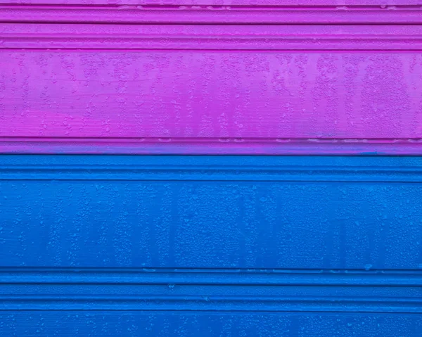 Abstract Close Blue Pink Wood Panelling — Stock Photo, Image