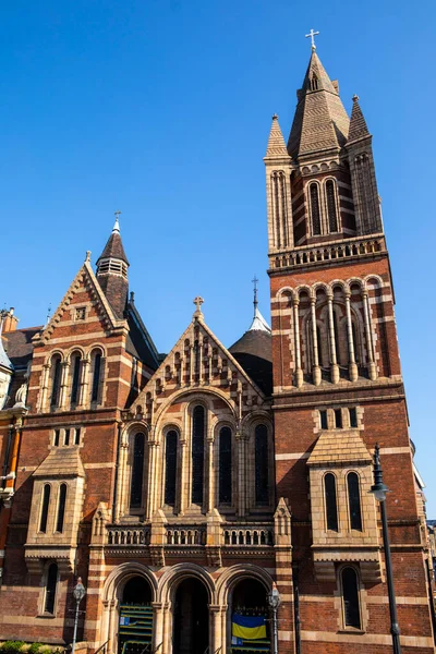Exterior Ukrainian Catholic Cathedral Mayfair Area London — Stockfoto
