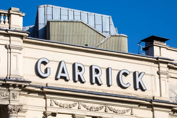 London Storbritannien Mars 2022 Den Historiska Garrick Theatre Belägen Charing — Stockfoto