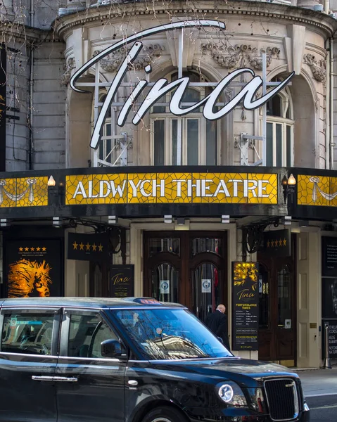 London March 17Th 2022 Exterior Aldwych Theatre London Promoting Tina — Stock Photo, Image
