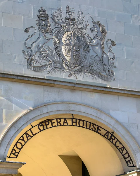 Die Arkade Des Royal Opera House Covent Garden London Großbritannien — Stockfoto