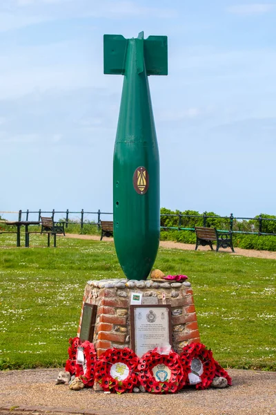 Norfolk Reino Unido Mayo 2022 Monumento Eliminación Bombas Los Ingenieros — Foto de Stock