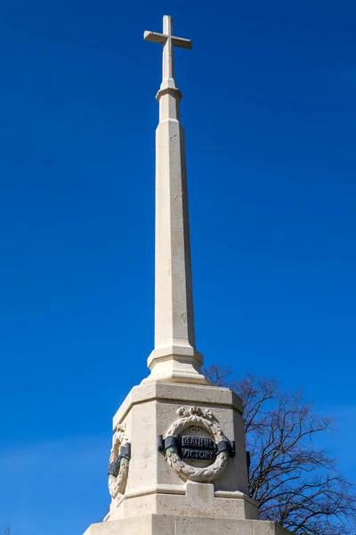 Норфолк Великобритания Апреля 2022 Года Военный Мемориал Кингз Линн Расположенный — стоковое фото