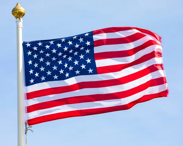 Die Flagge Der Vereinigten Staaten Von Amerika — Stockfoto