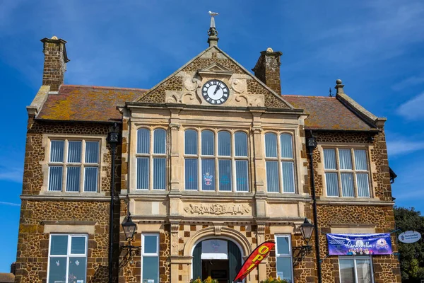 Norfolk Reino Unido Abril 2022 Ayuntamiento Hunstanton Ubicado Hermosa Ciudad — Foto de Stock