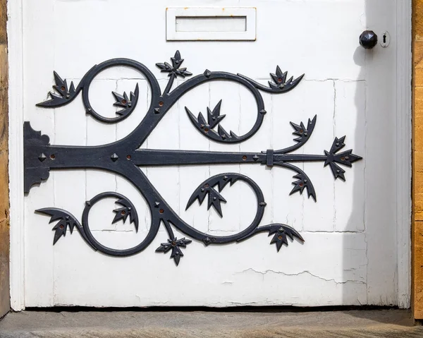 Close Detail Beautiful Doorway Located Cotswolds Market Town Moreton Marsh —  Fotos de Stock