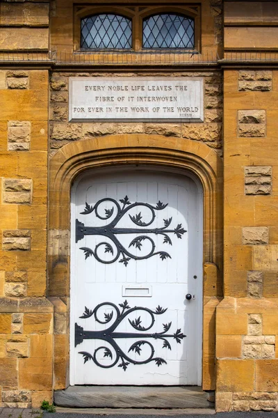 Cotswolds April 11Th 2022 Beautiful Doorway Located Cotswolds Market Town — Stockfoto