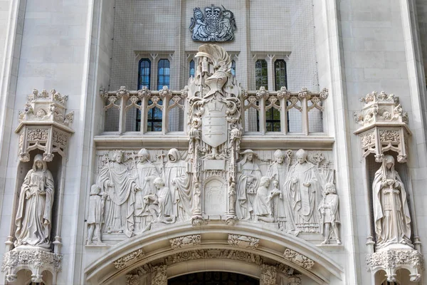 London April 20Th 2022 Exterior Supreme Court Parliament Square Westminster — Foto de Stock