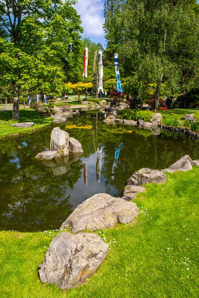 London May 5Th 2022 View Beautiful Fukushima Garden Holland Park — стокове фото