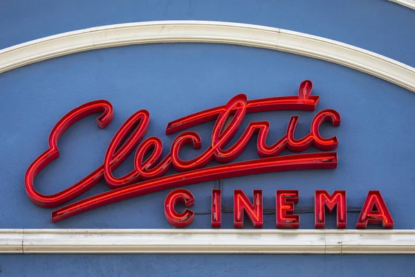London May 5Th 2022 Sign Exterior Electric Cinema Located Portobello — Stockfoto