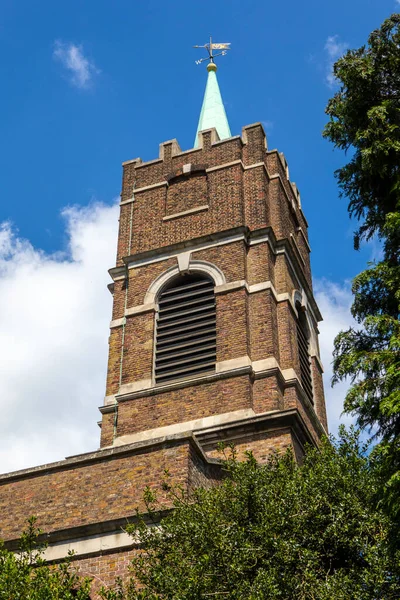 Wieża John Hampstead Zamożnej Dzielnicy Hampstead Londynie Wielka Brytania — Zdjęcie stockowe