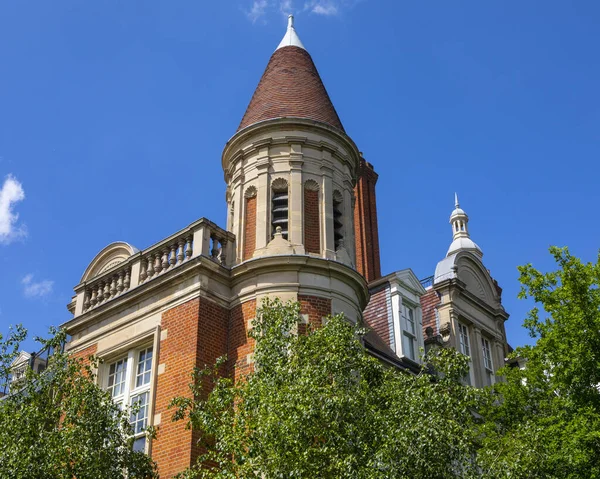 Bir Zamanlar Mount Vernon Hastanesi Nin Bulunduğu Binanın Dış Cephesi — Stok fotoğraf