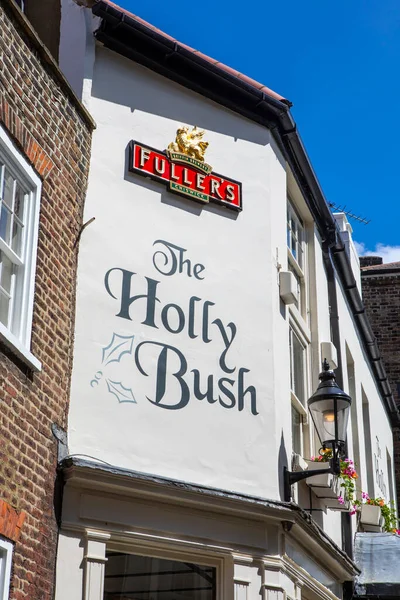 Londres Reino Unido Maio 2022 Exterior Pub Holly Bush Área — Fotografia de Stock