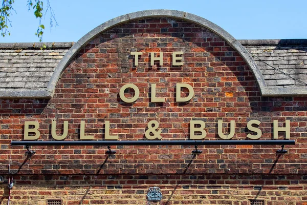 London May 19Th 2022 Old Bull Bush Public House Hampstead — Stock Photo, Image