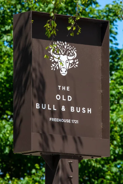 Londres Reino Unido Maio 2022 Old Bull Bush Public House — Fotografia de Stock