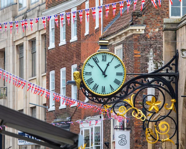 York June 6Th 2022 Martins Clock Beautiful City York — ストック写真