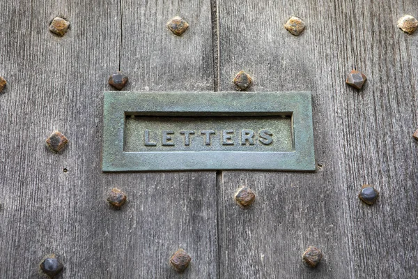 Old Letterbox Historic City York — ストック写真