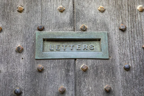 Une Vieille Boîte Aux Lettres Dans Ville Historique York Royaume — Photo