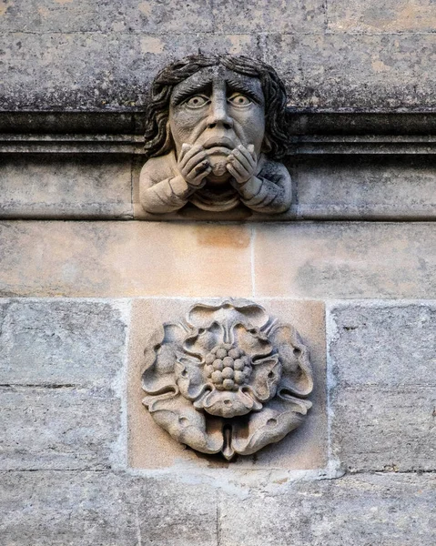 Close Sculptures Exterior Historic Windsor Castle Berkshire — ストック写真