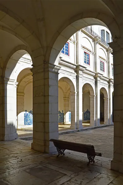 Cortile Del Monastero Santa Vicente Fora Lisbona Fondato Nel 1147 — Foto Stock