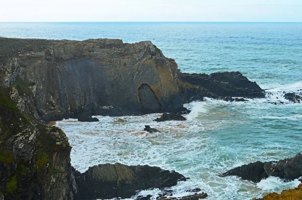 Costa Rocosa Cerca Cavaleiro Ruta Rota Vicentina Oeste Portugal — Foto de Stock