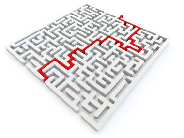 Labirent puzzle çözüldü
