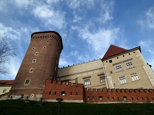Castillo real Wawel — Foto de Stock