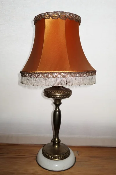 Lamp with a shade Stock Photo