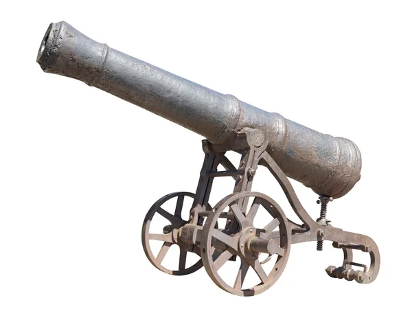 Isolated old gun Stock Photo